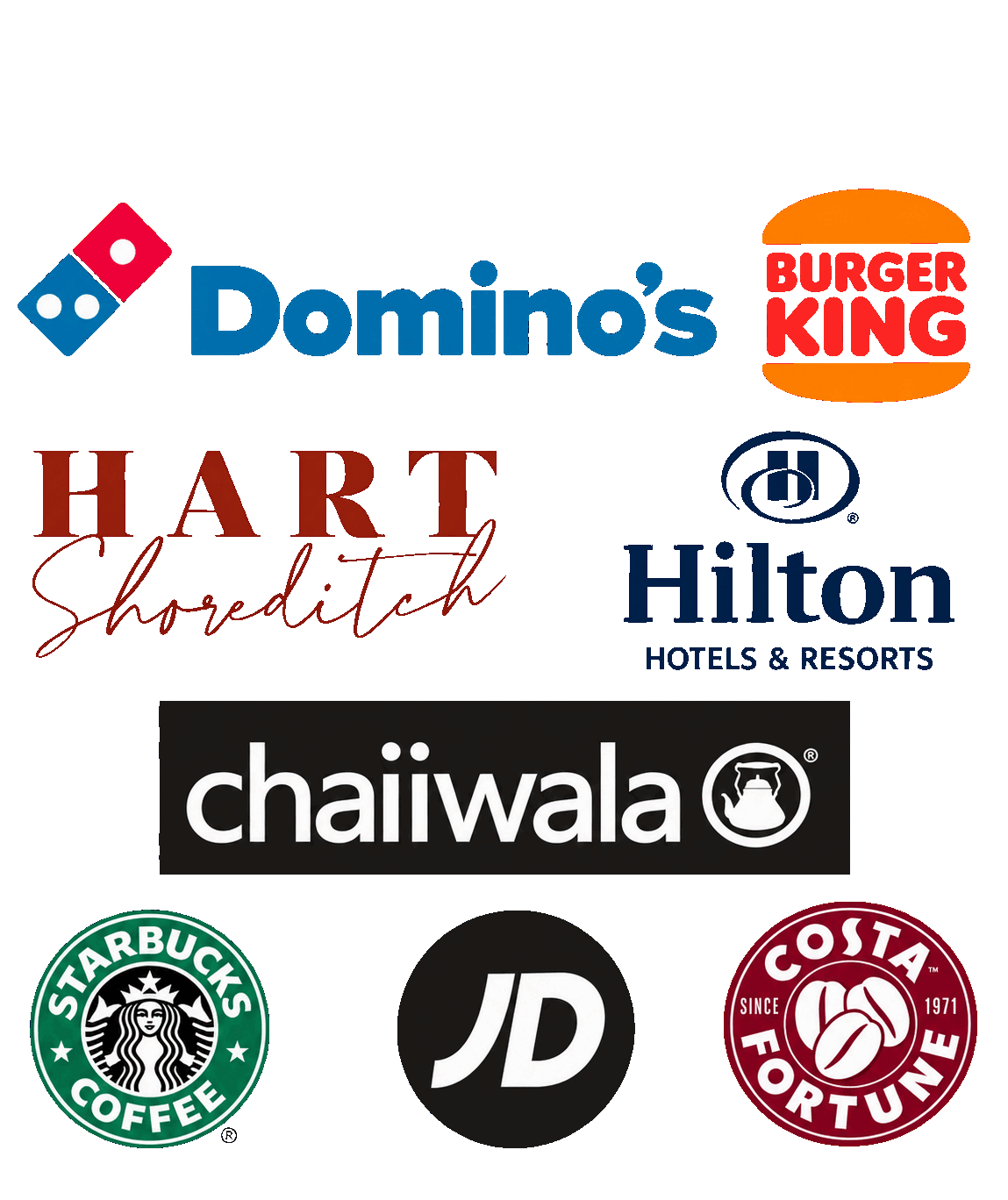 Selected client logos